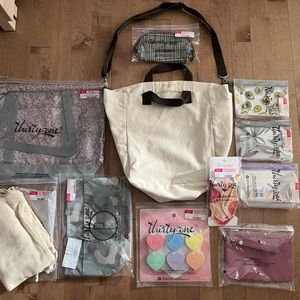 New Thirty One Tote Lot Market Crossbody Produce Bags Thermal Cinch Tote & More